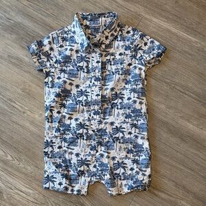 Vineyard Vines Blue and White One Piece